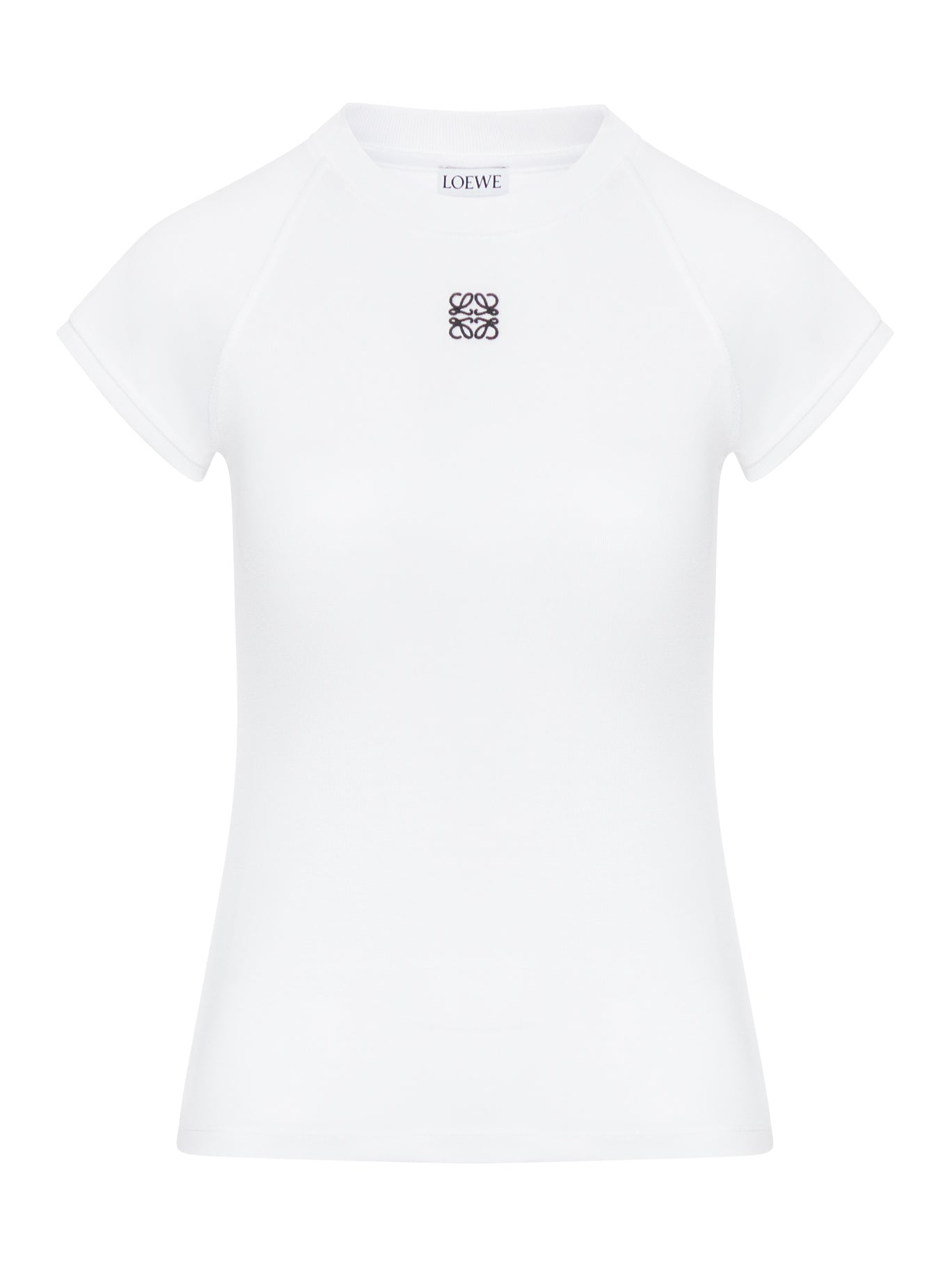 T-SHIRT SLIM FIT IN COTONE CON ANAGRAM
