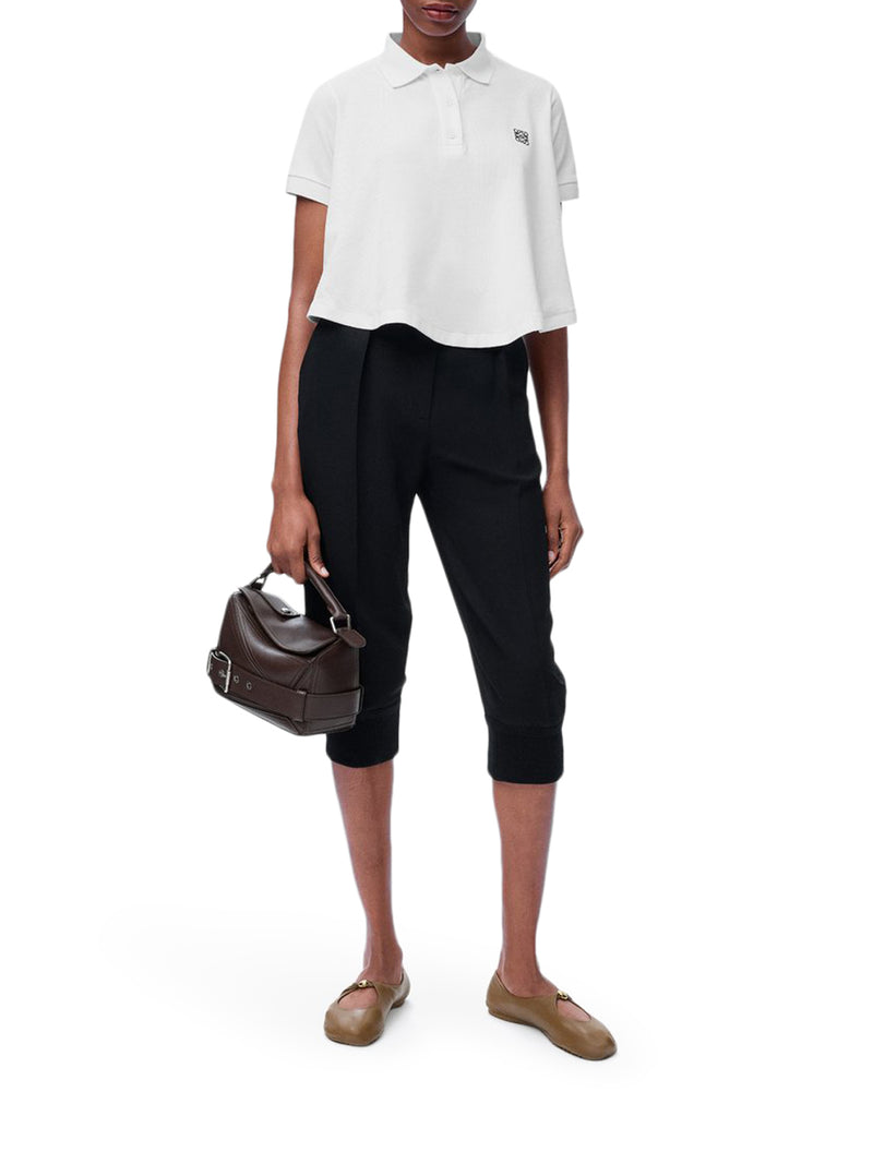 POLO A TRAPEZIO IN COTONE