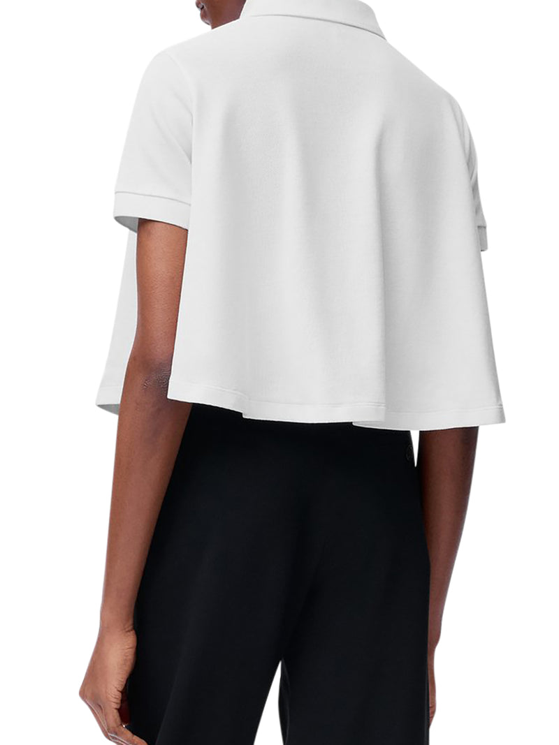 POLO A TRAPEZIO IN COTONE