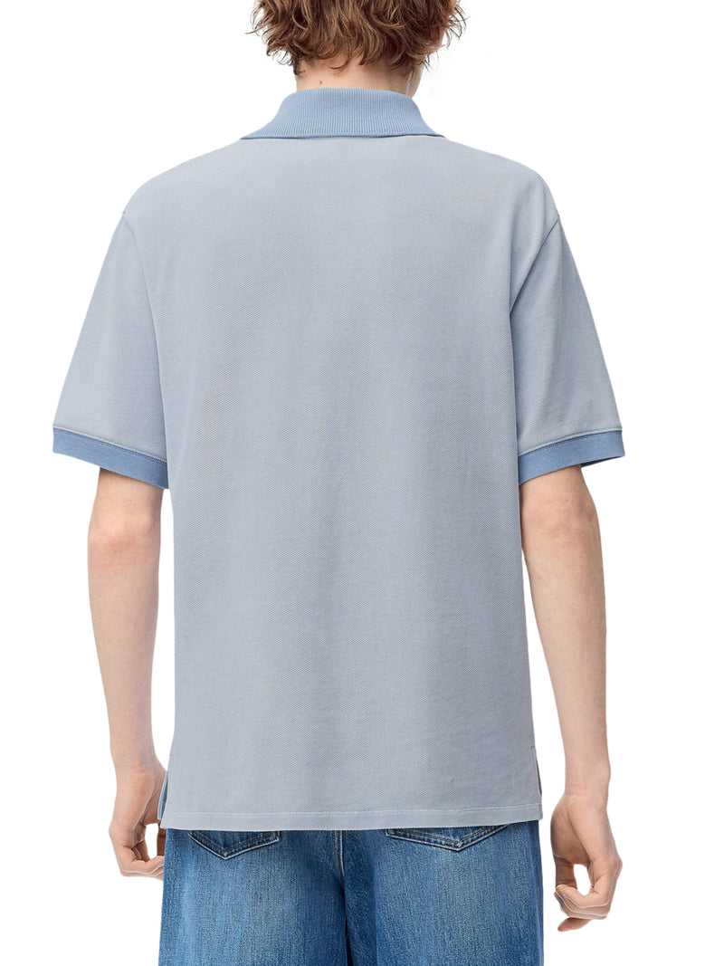 POLO CON RICAMO ANAGRAM IN COTONE