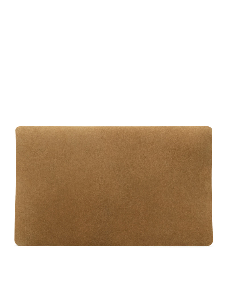 POCHETTE ENVELOPE CASSANDRE GRANDE IN SUEDE
