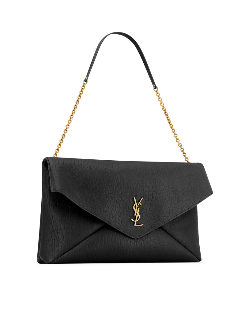POCHETTE ENVELOPE CASSANDRE XXL SU CATENA CON PELLE DI AGNELLO