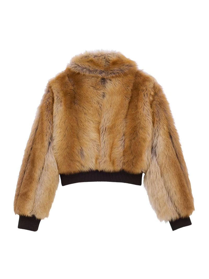 BOMBER JACKET IN SHEARLING