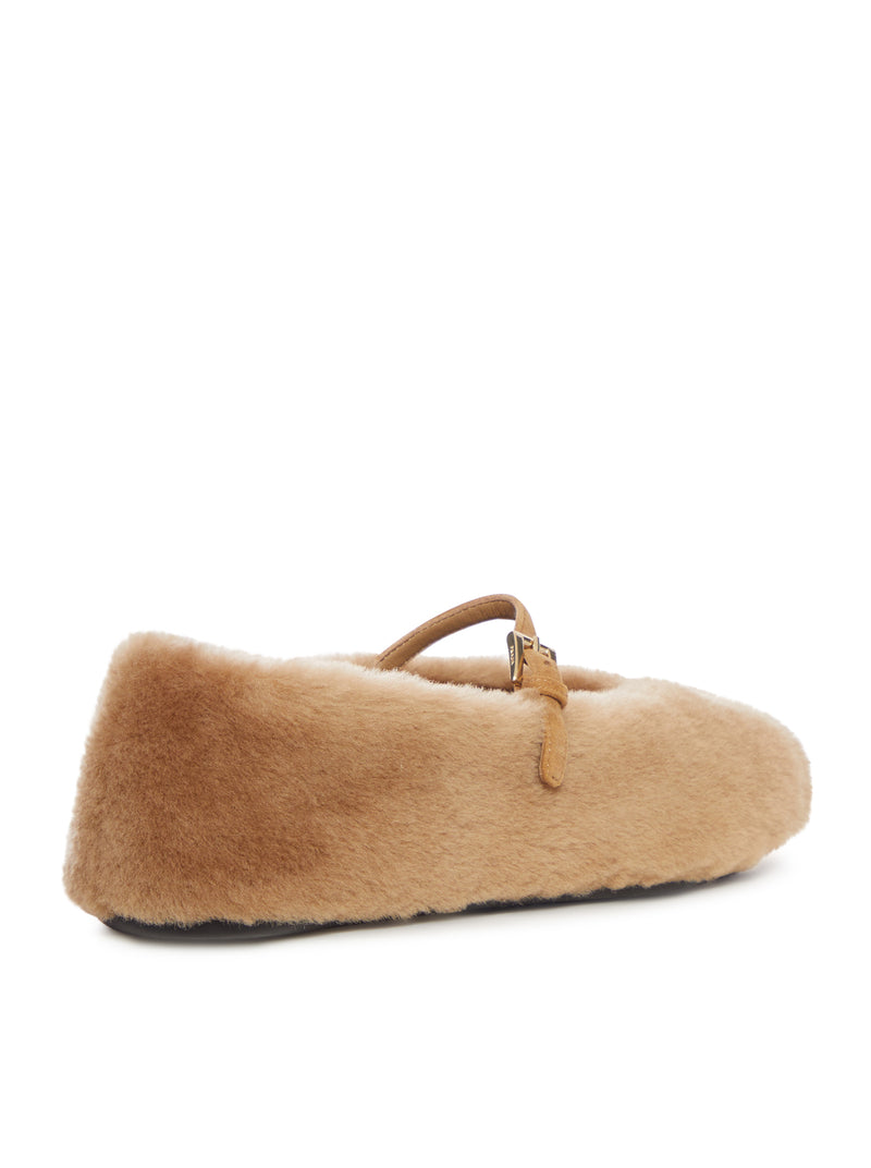 BALLERINE IN SHEARLING
