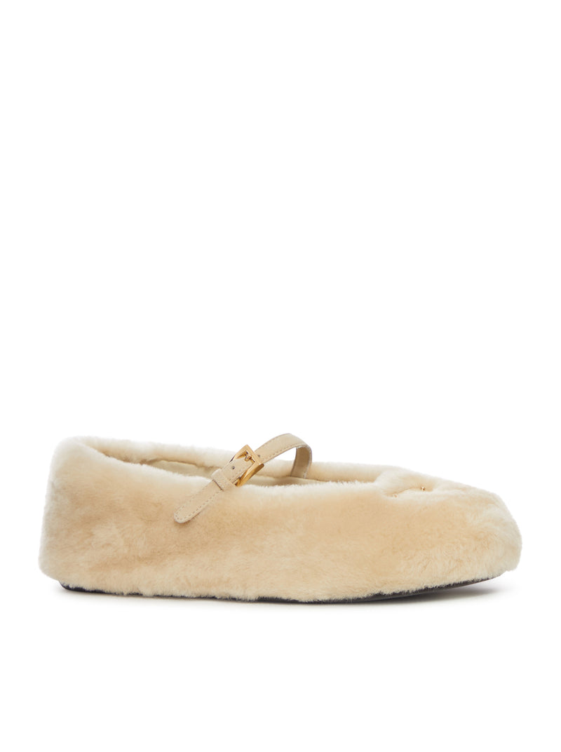 BALLERINE IN SHEARLING