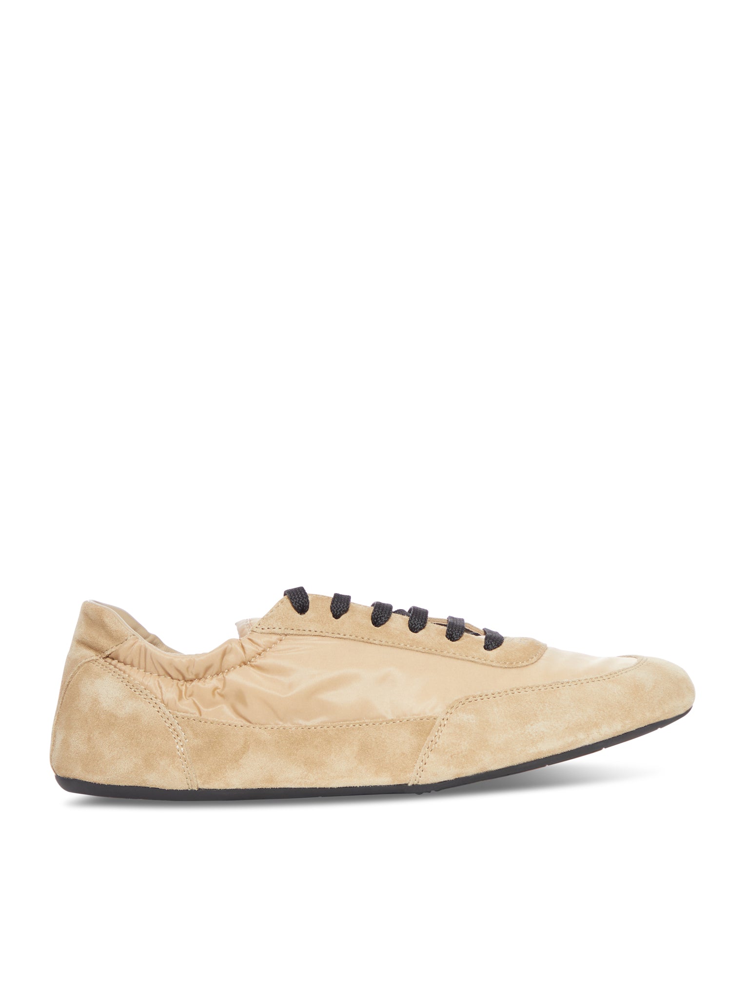 SNEAKERS COLLAPSE IN RE-NYLON E PELLE SCAMOSCIATA