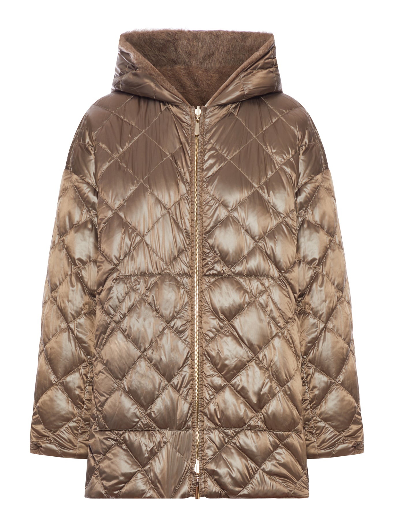 GIACCA MIDI IMBOTTITA REVERSIBILE