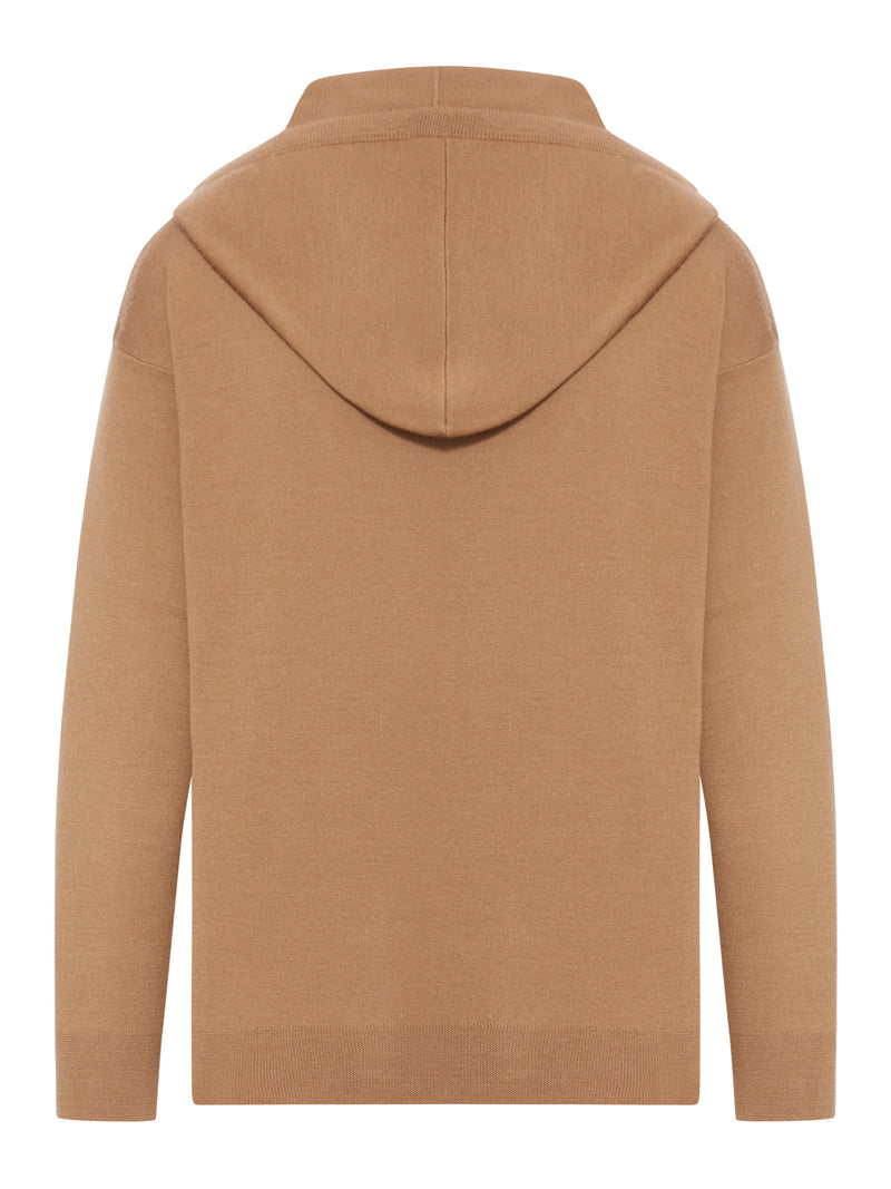 FELPA TADDEO CON RICAMO A SPAZZOLA