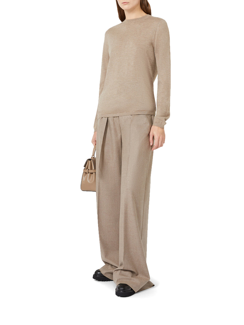 MAGLIA MARICA IN FILATO LEGGERO DI CACHEMIRE