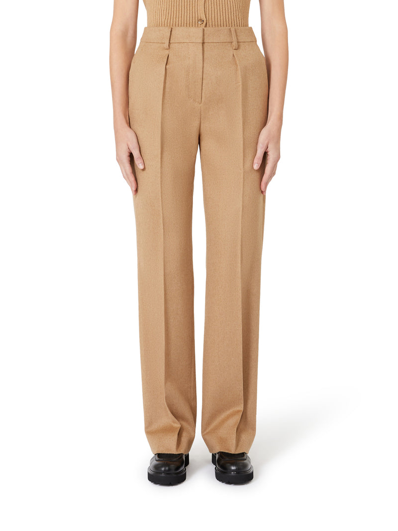 PANTALONI SARTORIALI CARBONE IN PELLE