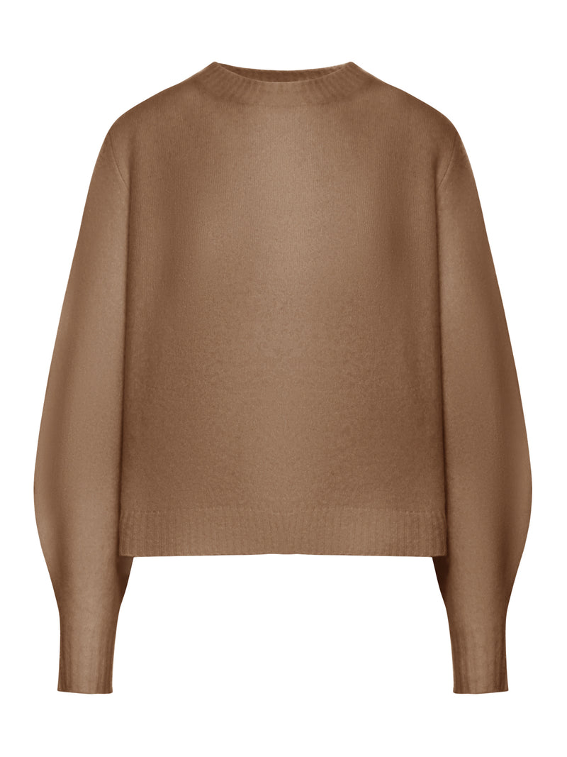 MAGLIA IN FILATO DI CASHMERE STRETCH