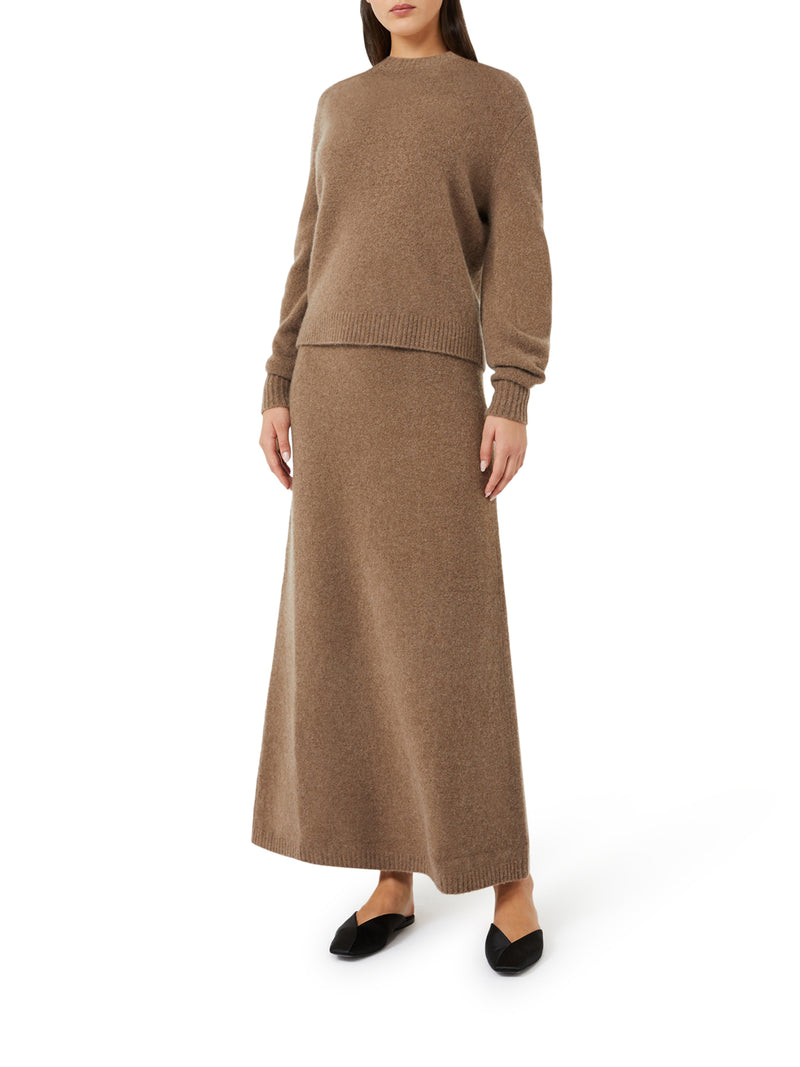 MAGLIA IN FILATO DI CASHMERE STRETCH