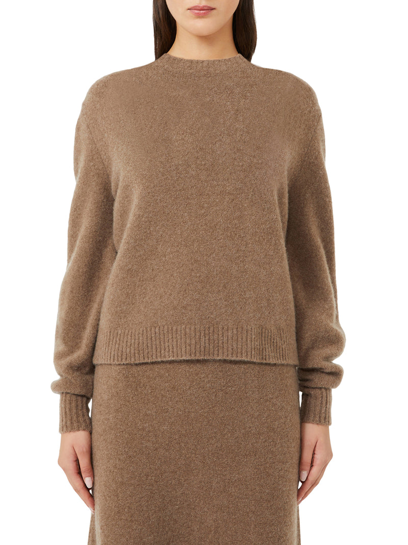 MAGLIA IN FILATO DI CASHMERE STRETCH