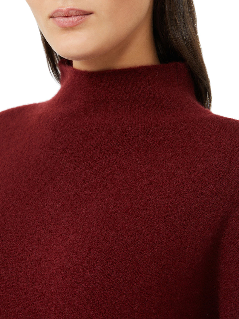 MAGLIA BOXY IN FILATO DI CASHMERE STRETCH