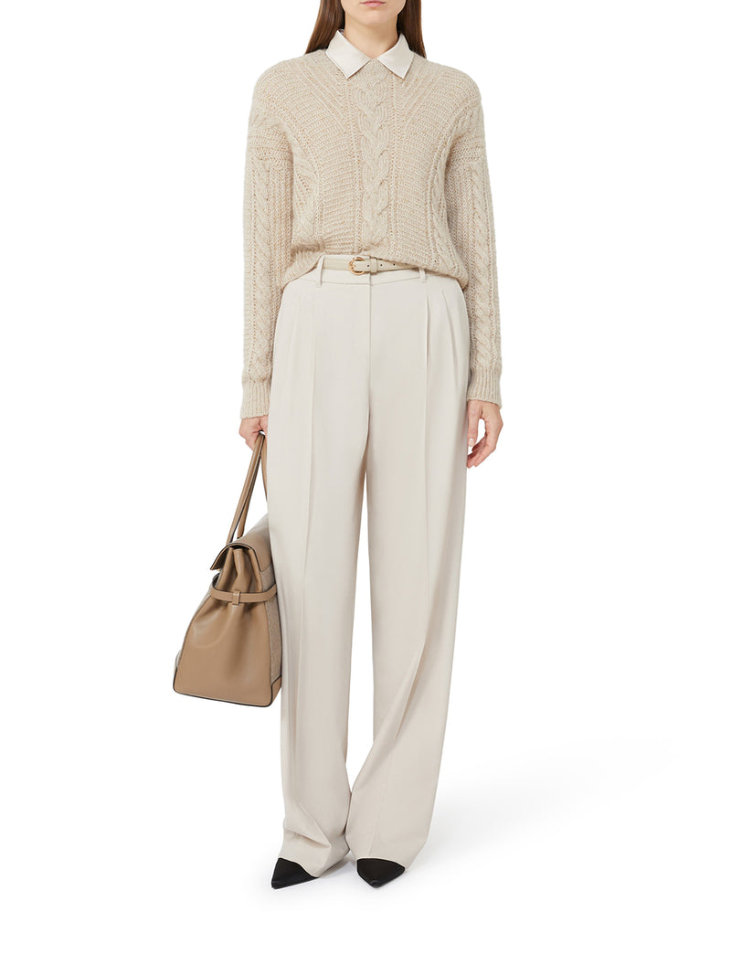 MAGLIONE BOXY IN MISTA ALPACA