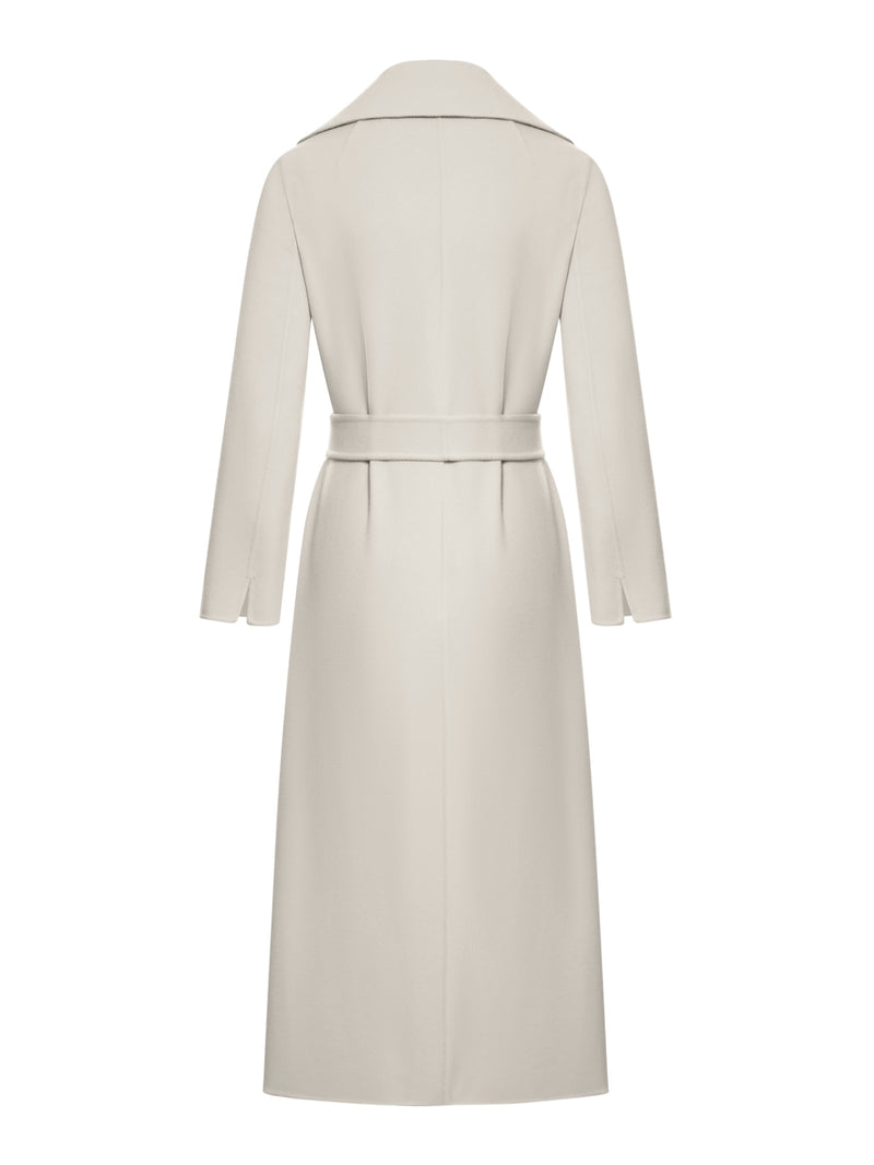 CAPPOTTO A VESTAGLIA IN DRAP DI LANA