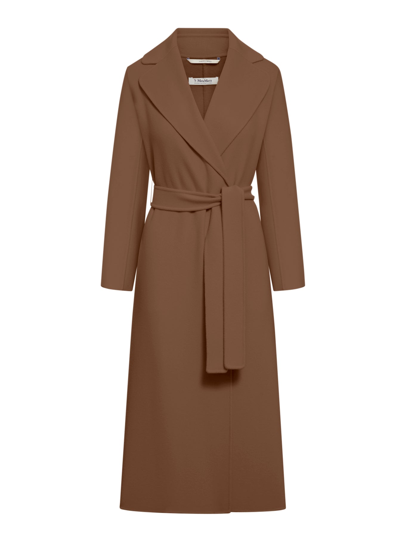 CAPPOTTO A VESTAGLIA IN DRAP DI LANA