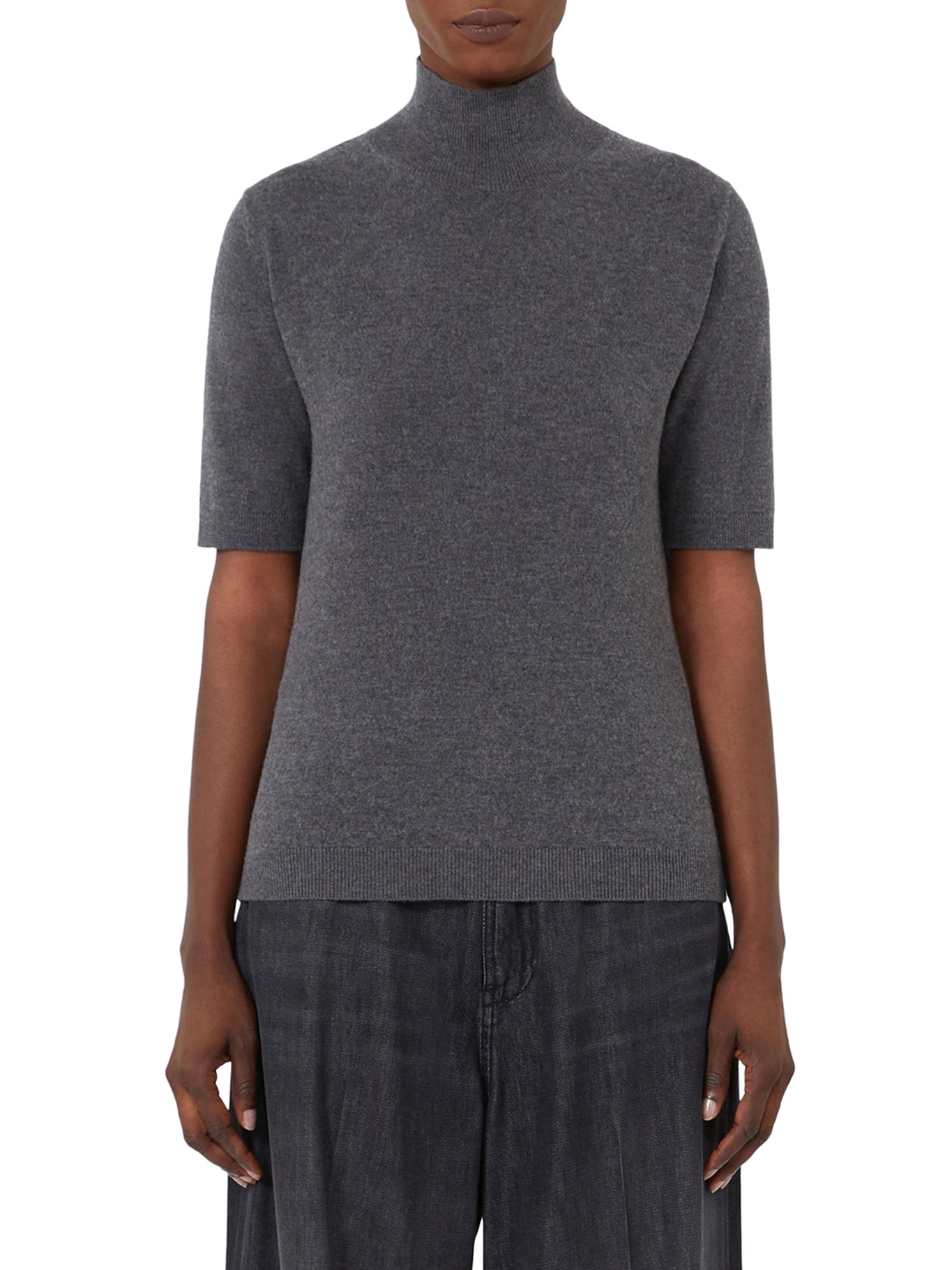 MAGLIONE CANTONE A COLLO ALTO