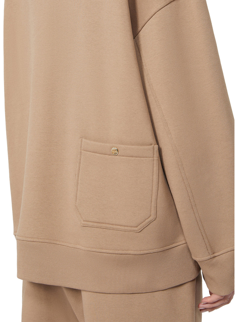 FELPA IN COTONE CON LOGO