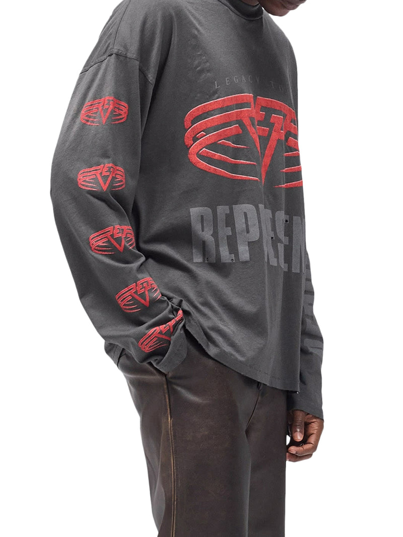 T-SHIRT A MANICHE LUNGHE REVERSIBILE LIVING LEGACY TOUR