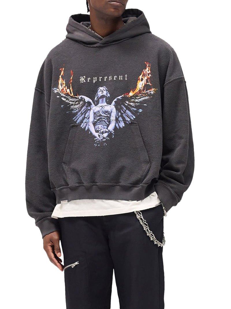 FELPA CON CAPPUCCIO REVERSIBILE LIVING LEGACY TOUR