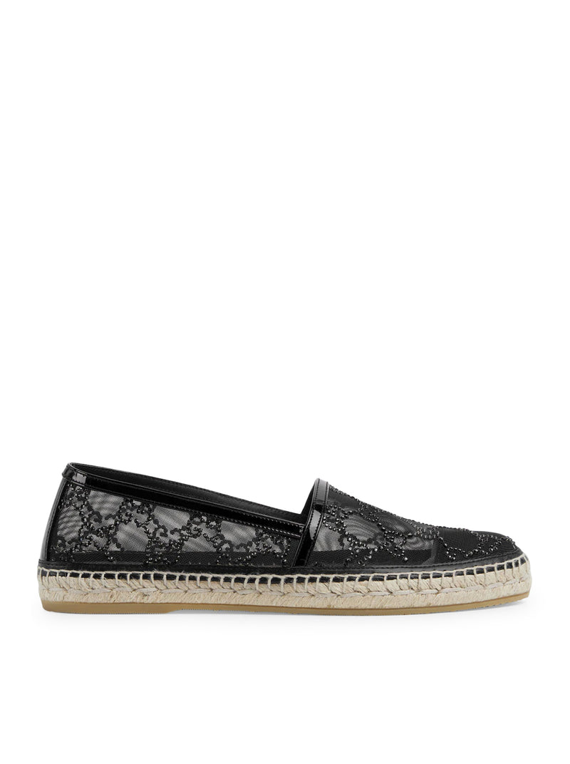 ESPADRILLAS CON CRISTALLI GG