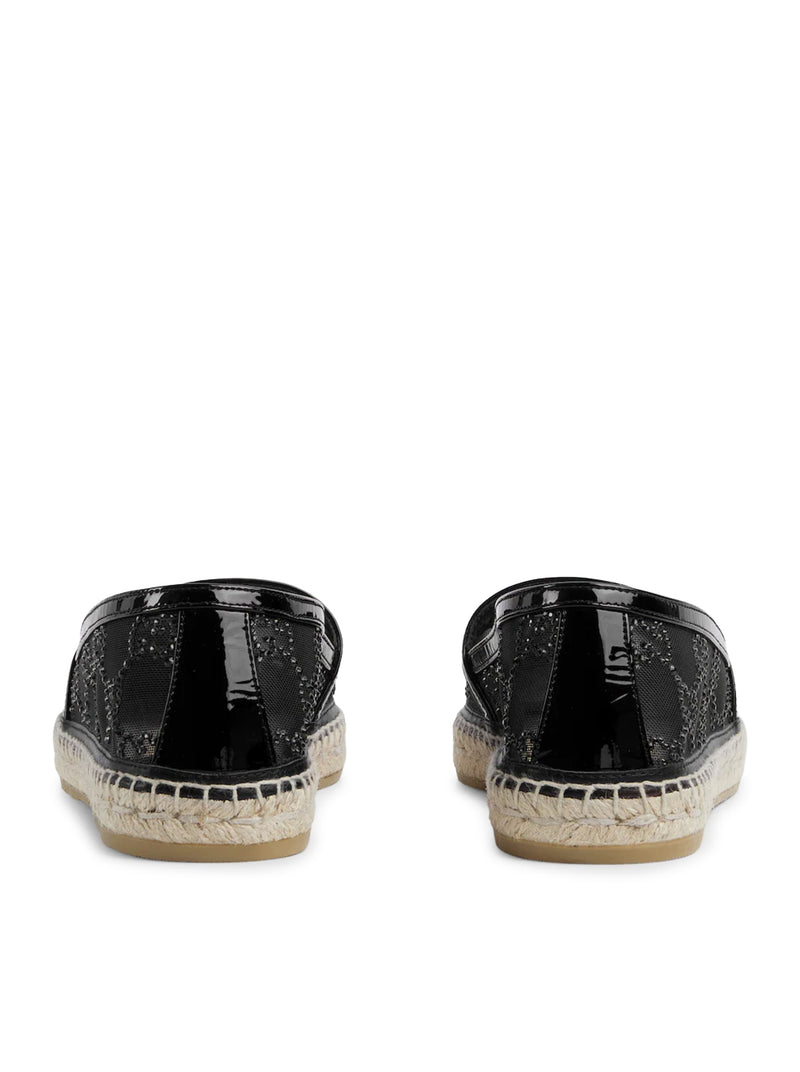 ESPADRILLAS CON CRISTALLI GG