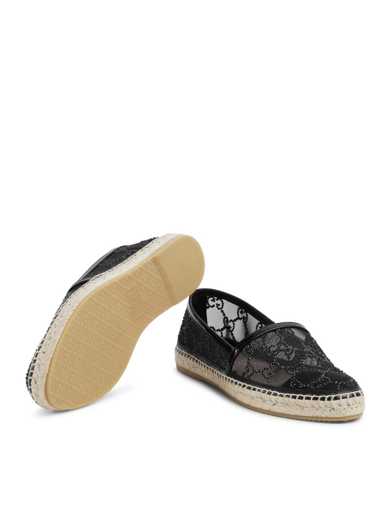 ESPADRILLAS CON CRISTALLI GG