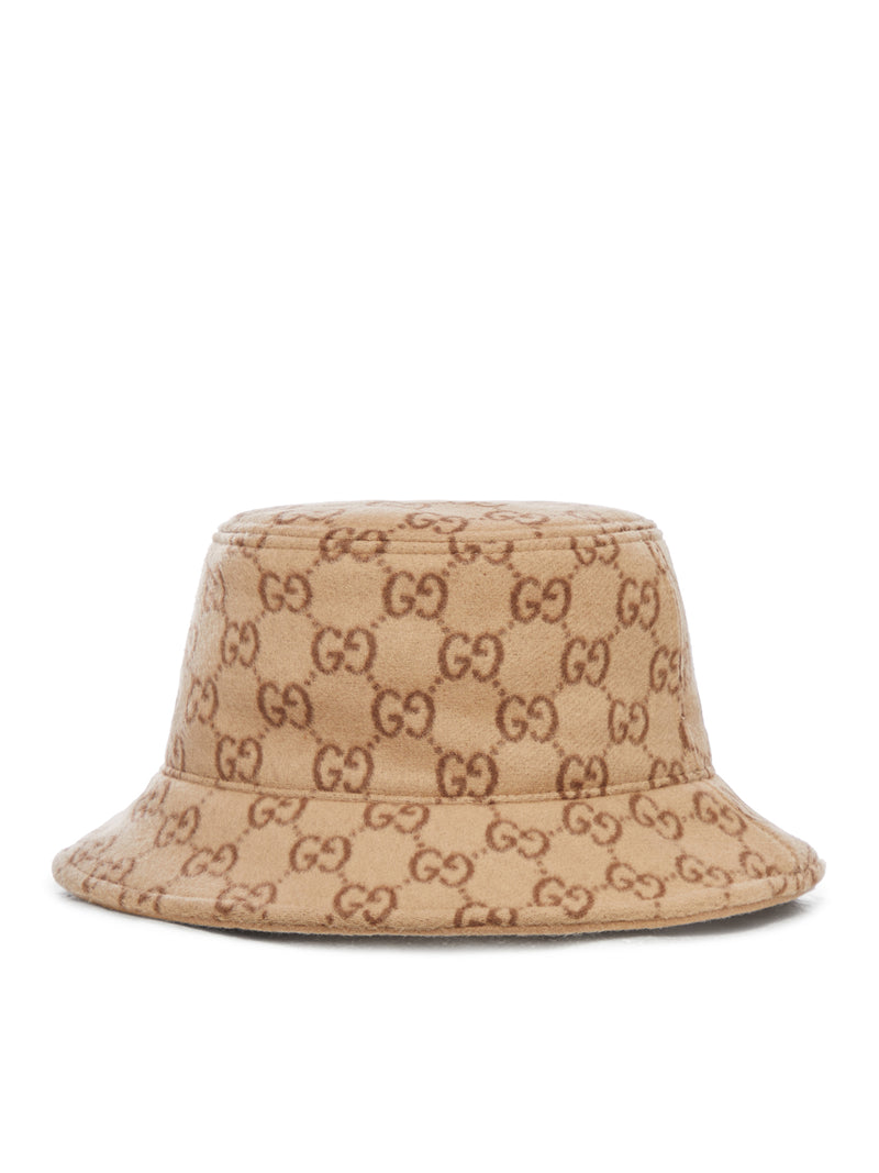 CAPPELLO BOB IN LANA GG JACQUARD
