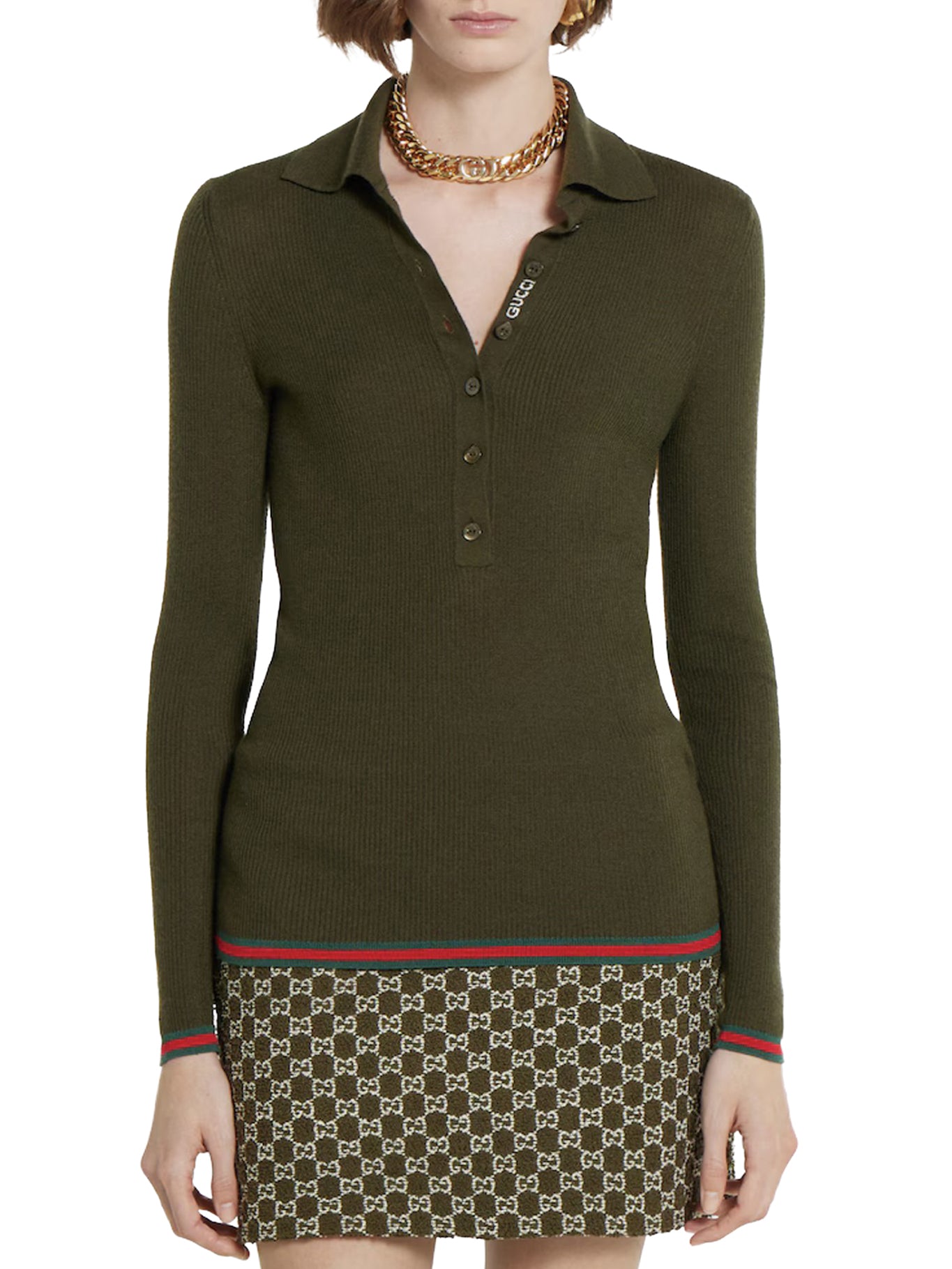 POLO IN CASHMERE E SETA