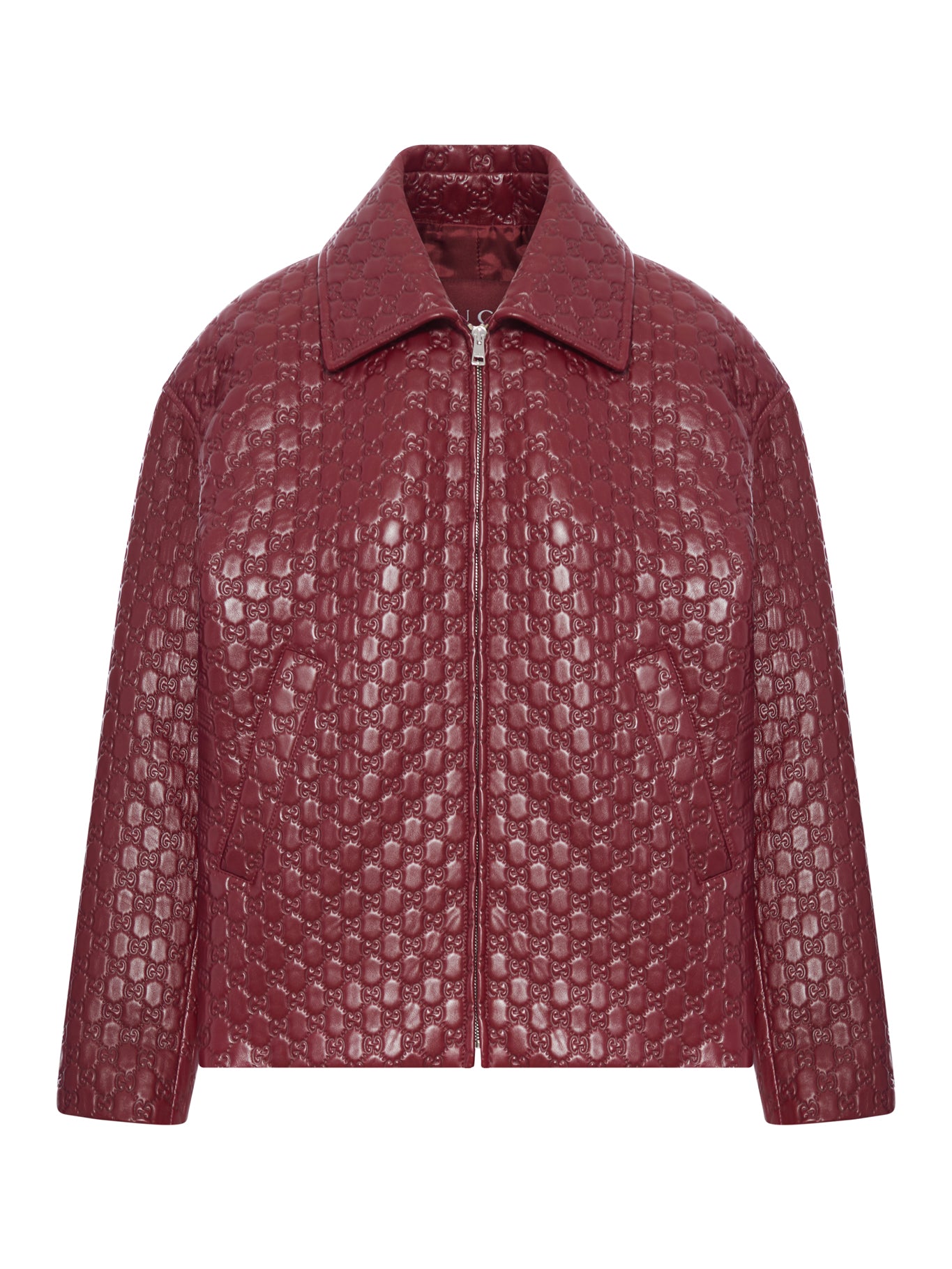 GIACCA OVERSIZE CON RICAMI GG ALL OVER