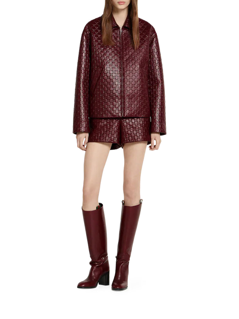 GIACCA OVERSIZE CON RICAMI GG ALL OVER