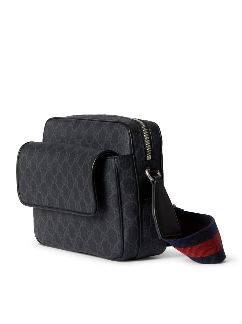 BORSA A TRACOLLA GG NERO PICCOLA
