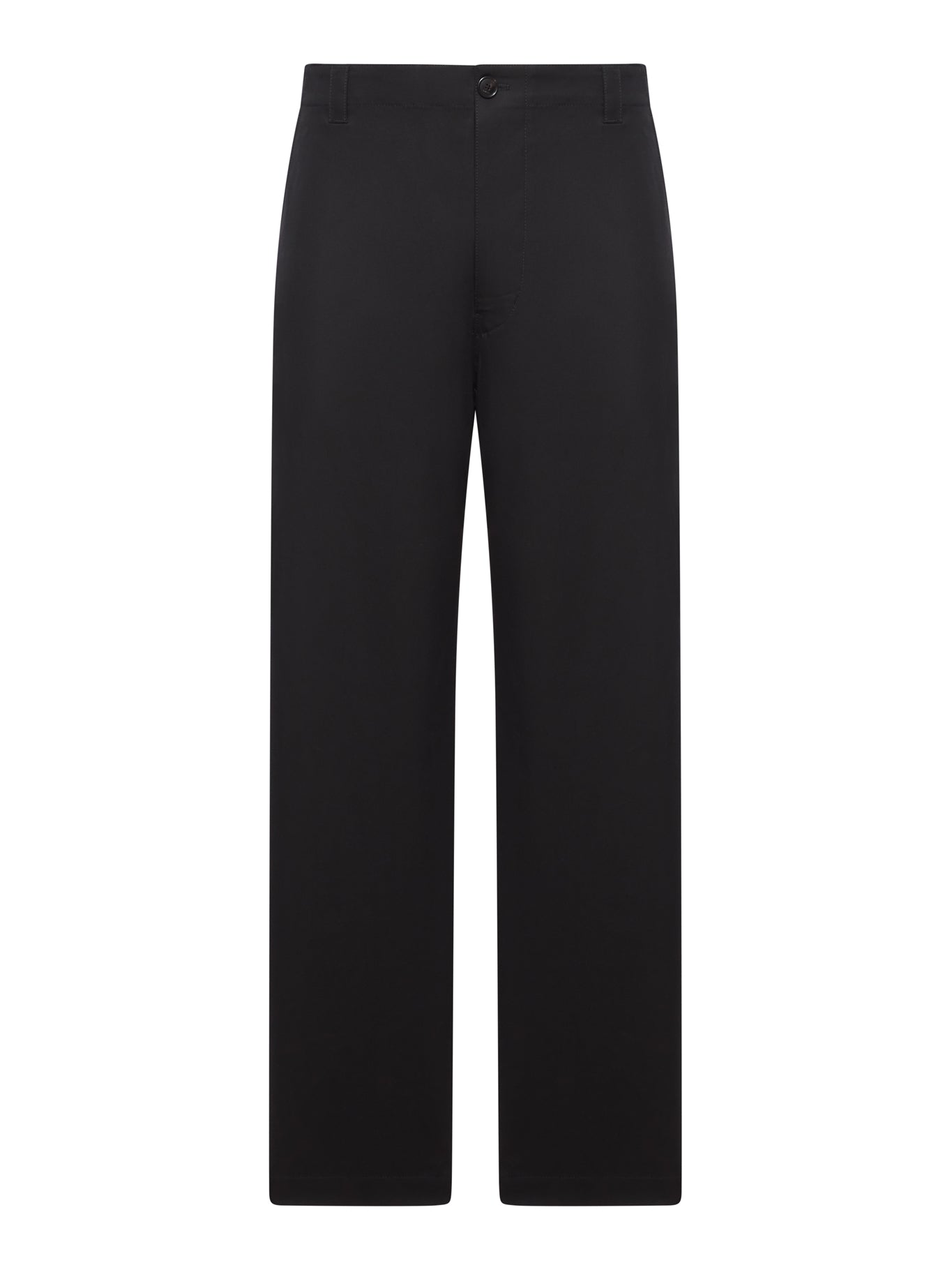 PANTALONE IN TWILL DI COTONE CON DETTAGLIO WEB