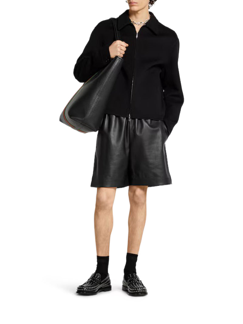 GIACCA IN LANA CON ZIP