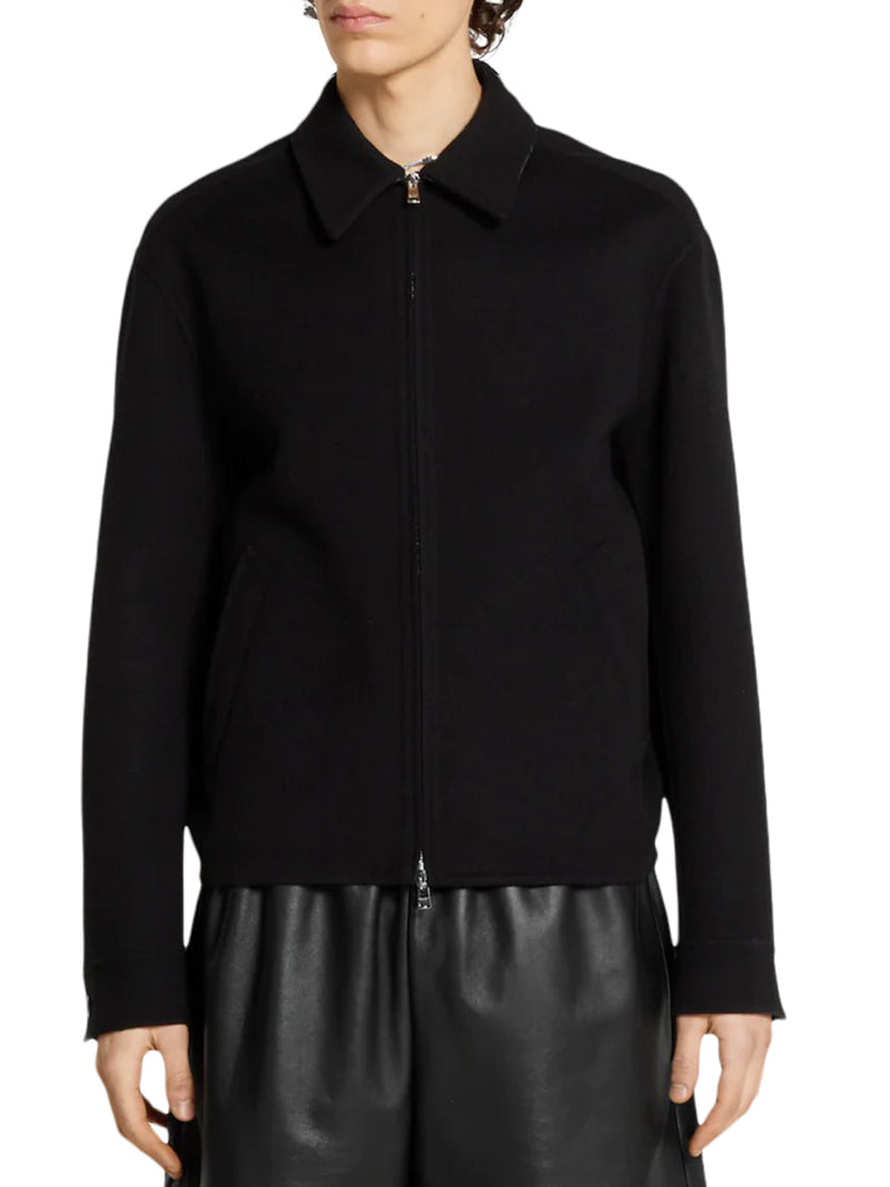 GIACCA IN LANA CON ZIP