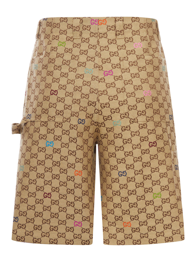 SHORTS IN TESSUTO GG