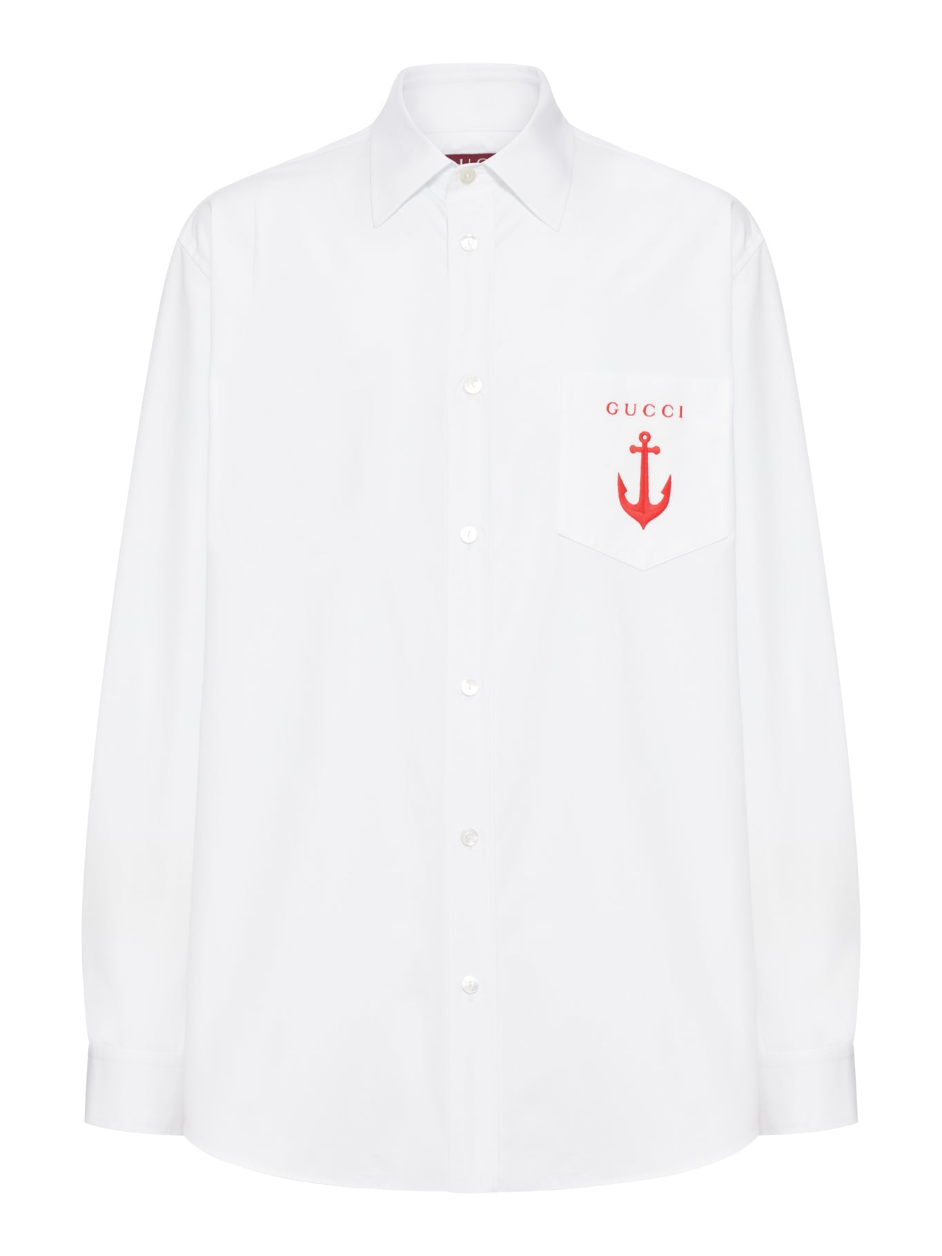 CAMICIA IN COTONE CON RICAMO