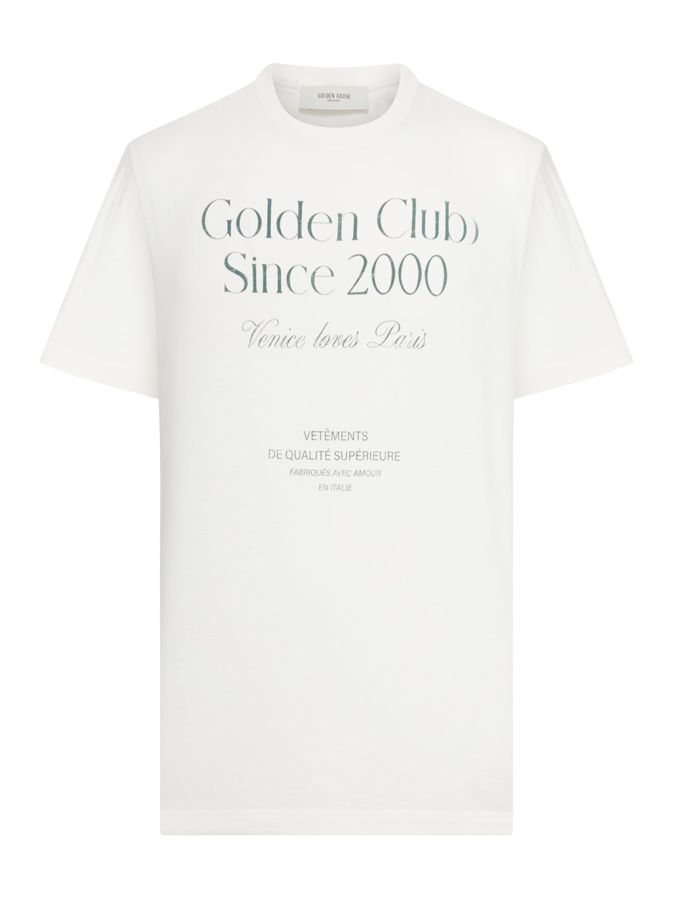 T-SHIRT JOURNEY IN JERSEY DI COTONE LEGGERO CON STAMPA