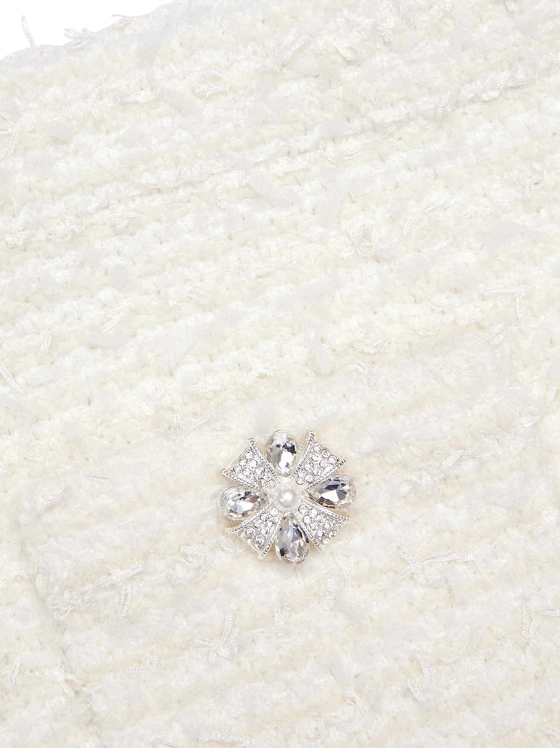 MINIGONNA IN MAGLIA TESTURIZZATA