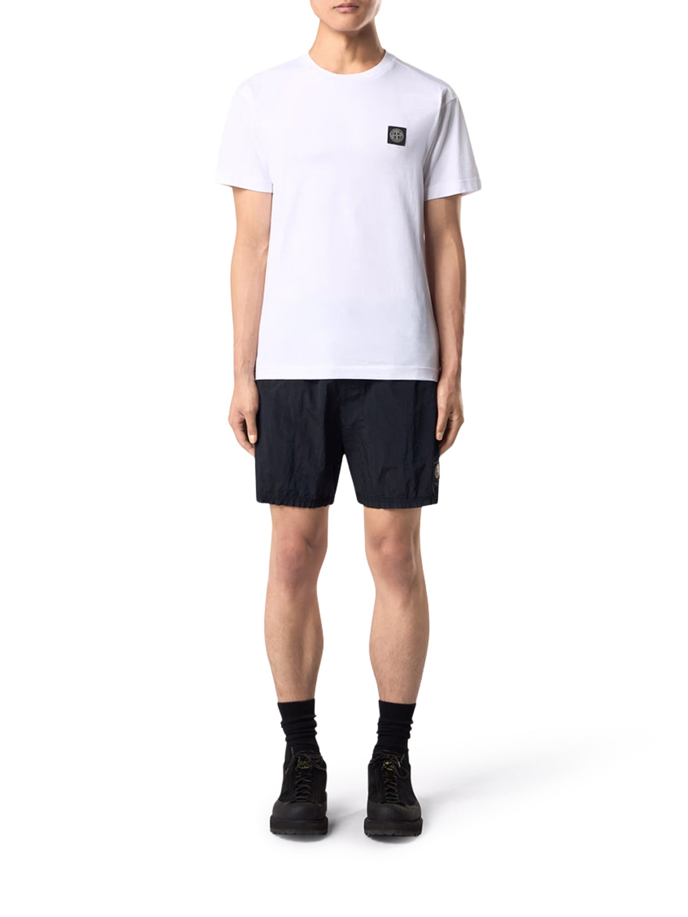 T-SHIRT IN COTONE CON LOGO COMPASS