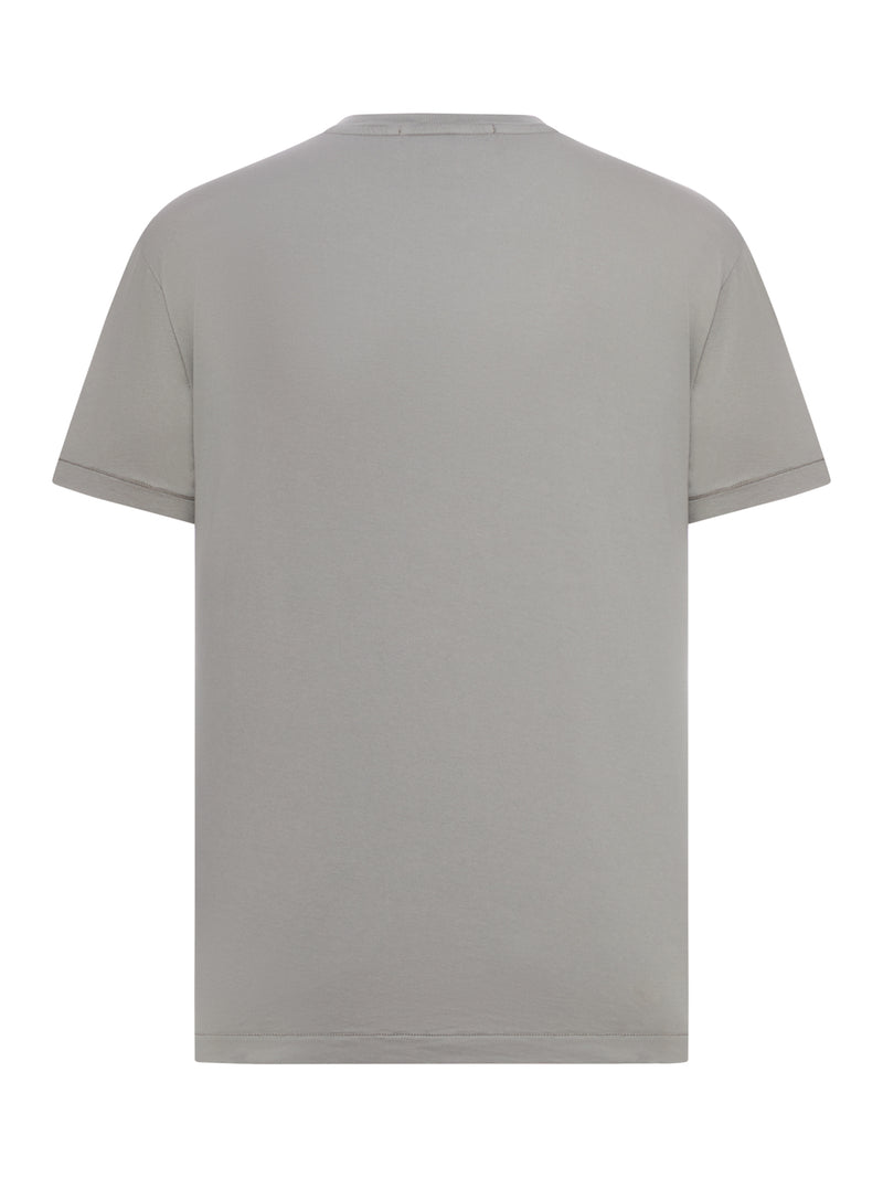 T-SHIRT IN COTONE CON LOGO COMPASS