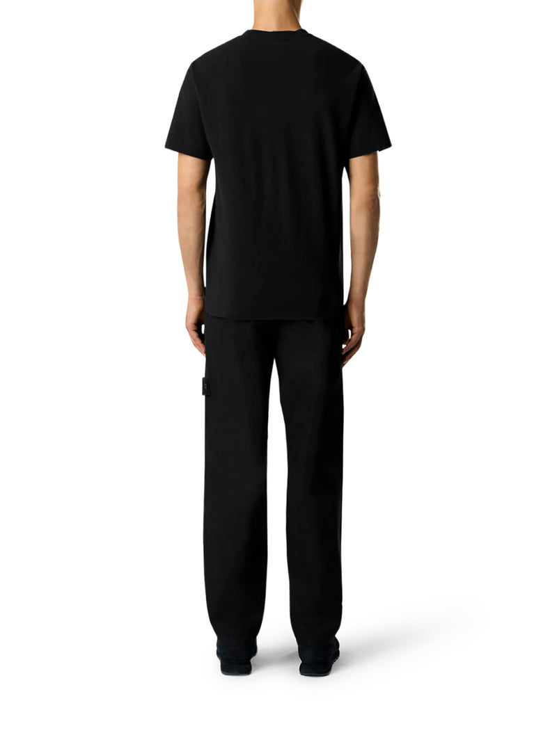 T-SHIRT GIROCOLLO IN COTONE