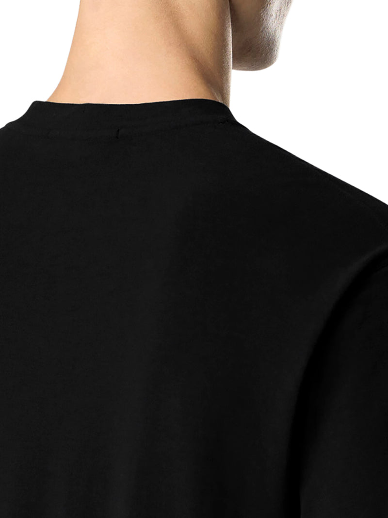 T-SHIRT GIROCOLLO IN COTONE