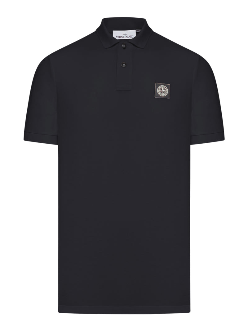 POLO IN COTONE CON PATCH LOGO