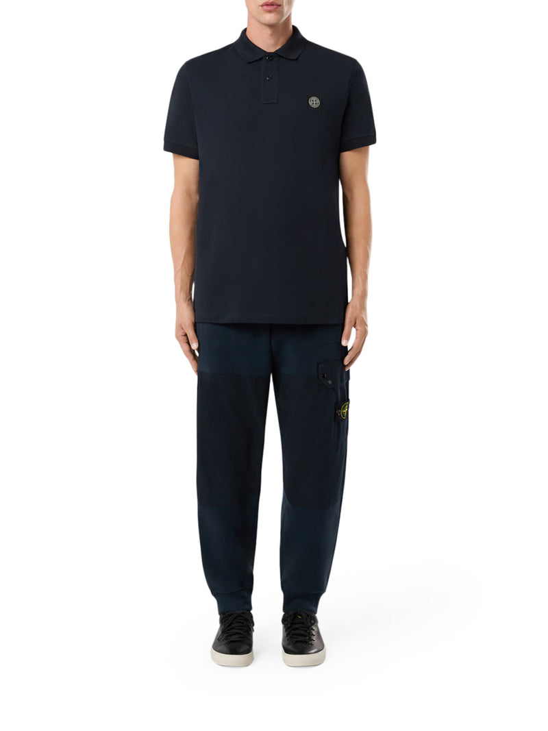 POLO IN COTONE CON PATCH LOGO