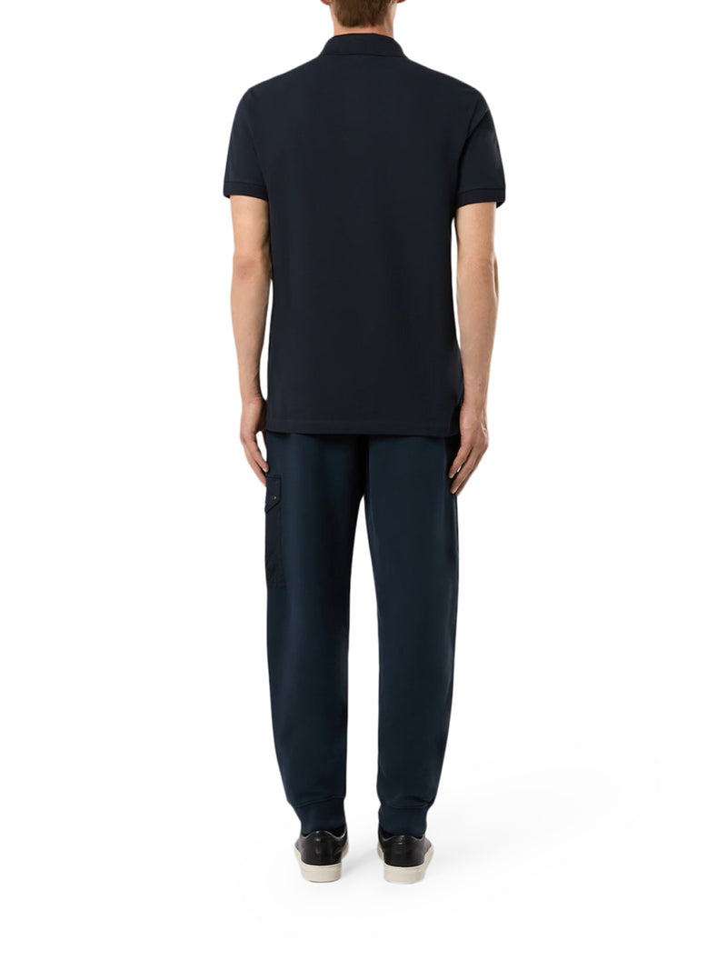 POLO IN COTONE CON PATCH LOGO