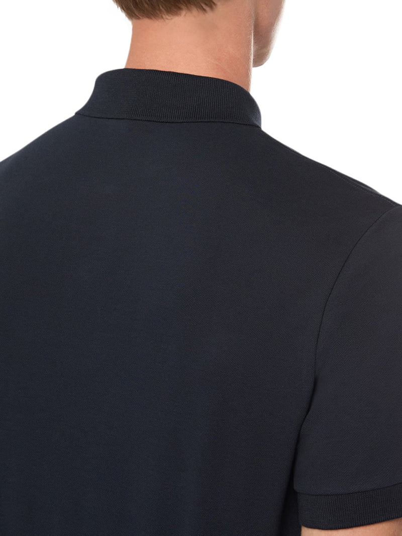 POLO IN COTONE CON PATCH LOGO