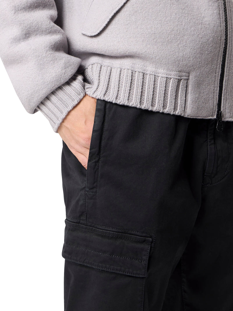PANTALONE CARGO CON VITA ELASTICIZZATA
