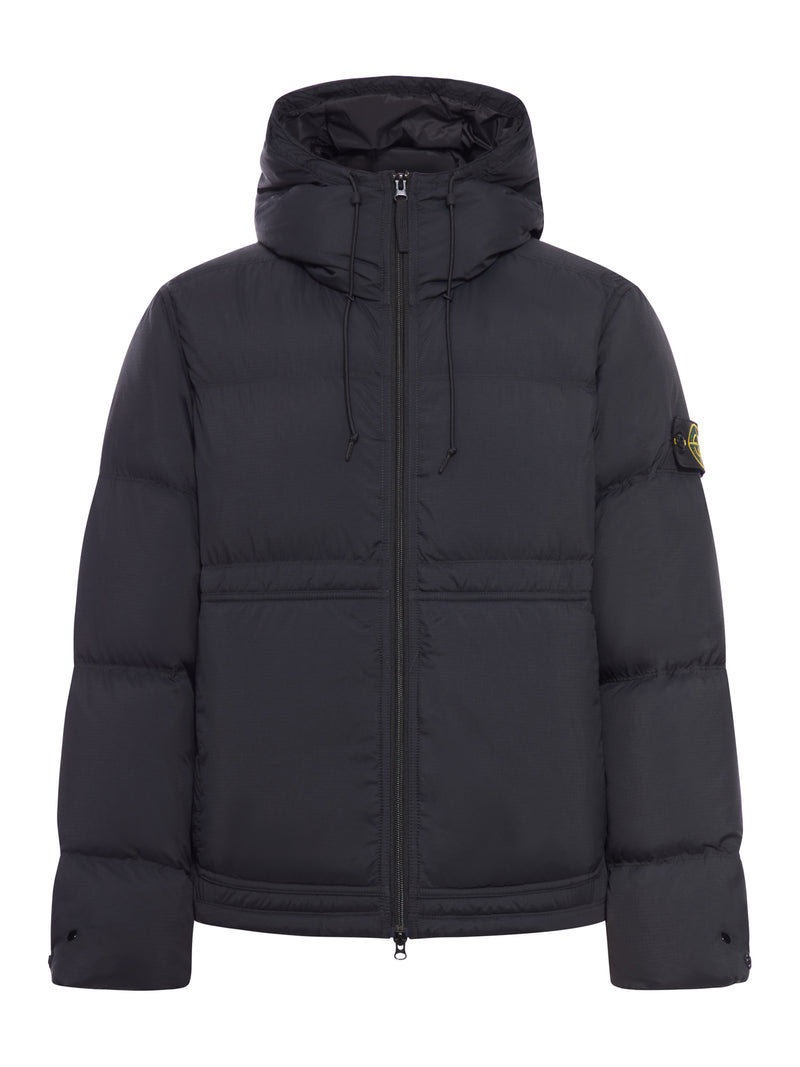 GIACCA IN PIUMA CON CAPPUCCIO